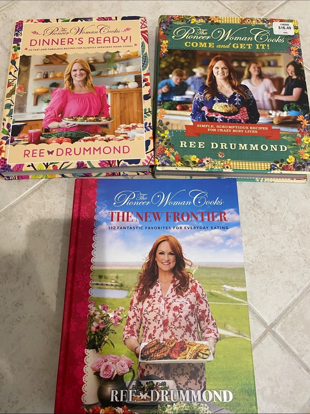 Cookbook Bundle - Pink, Green, Blue Covers